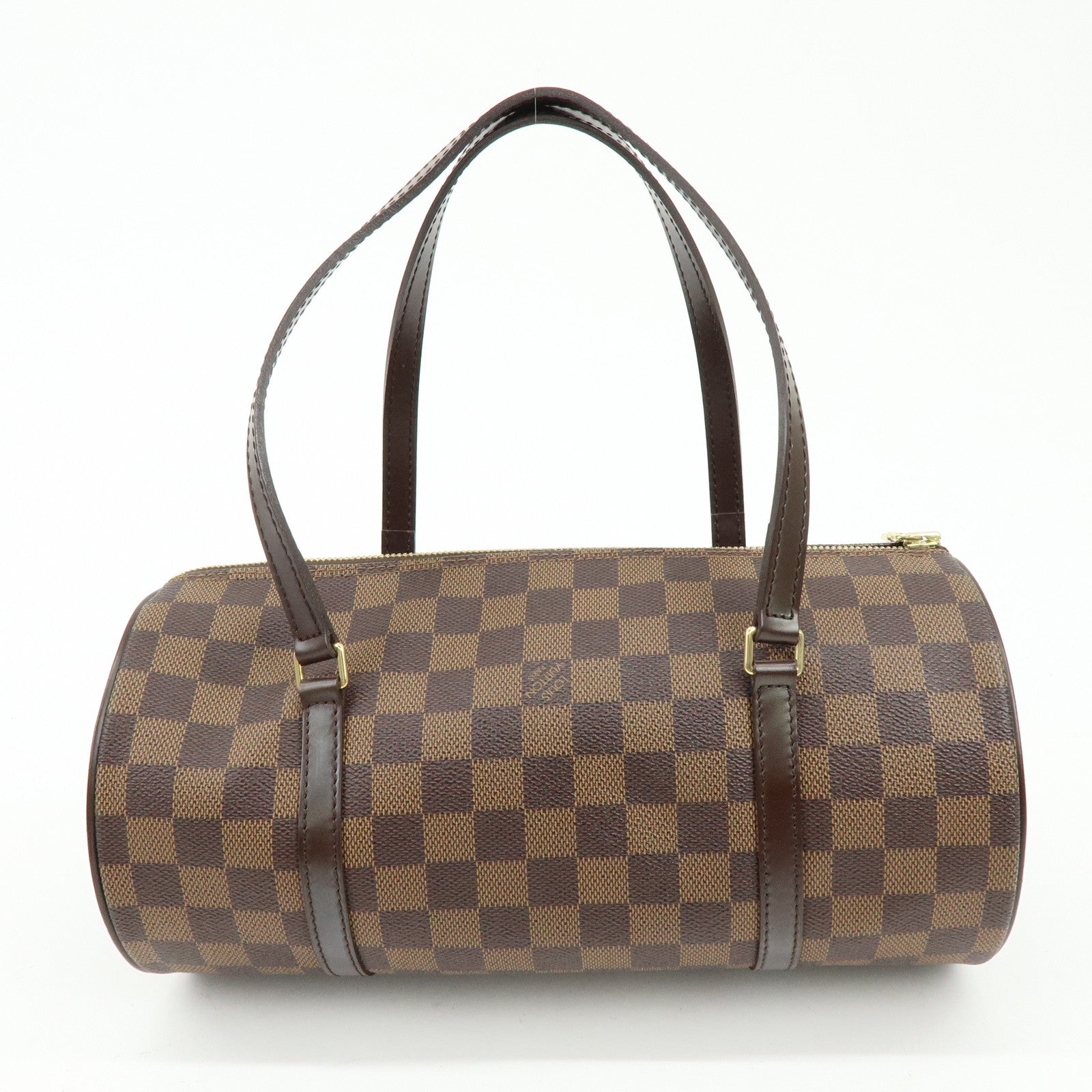 Louis Vuitton Damier Ebene Papillon 30 Hand Bag Brown N51303