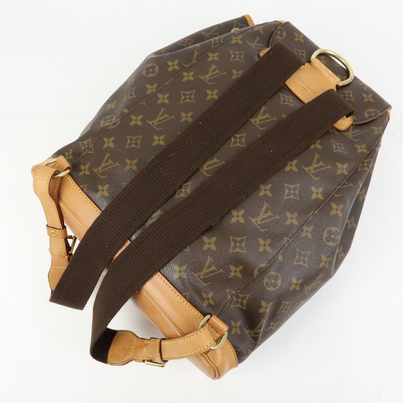Louis Vuitton Monogram Montsouris GM Backpack Brown M51135