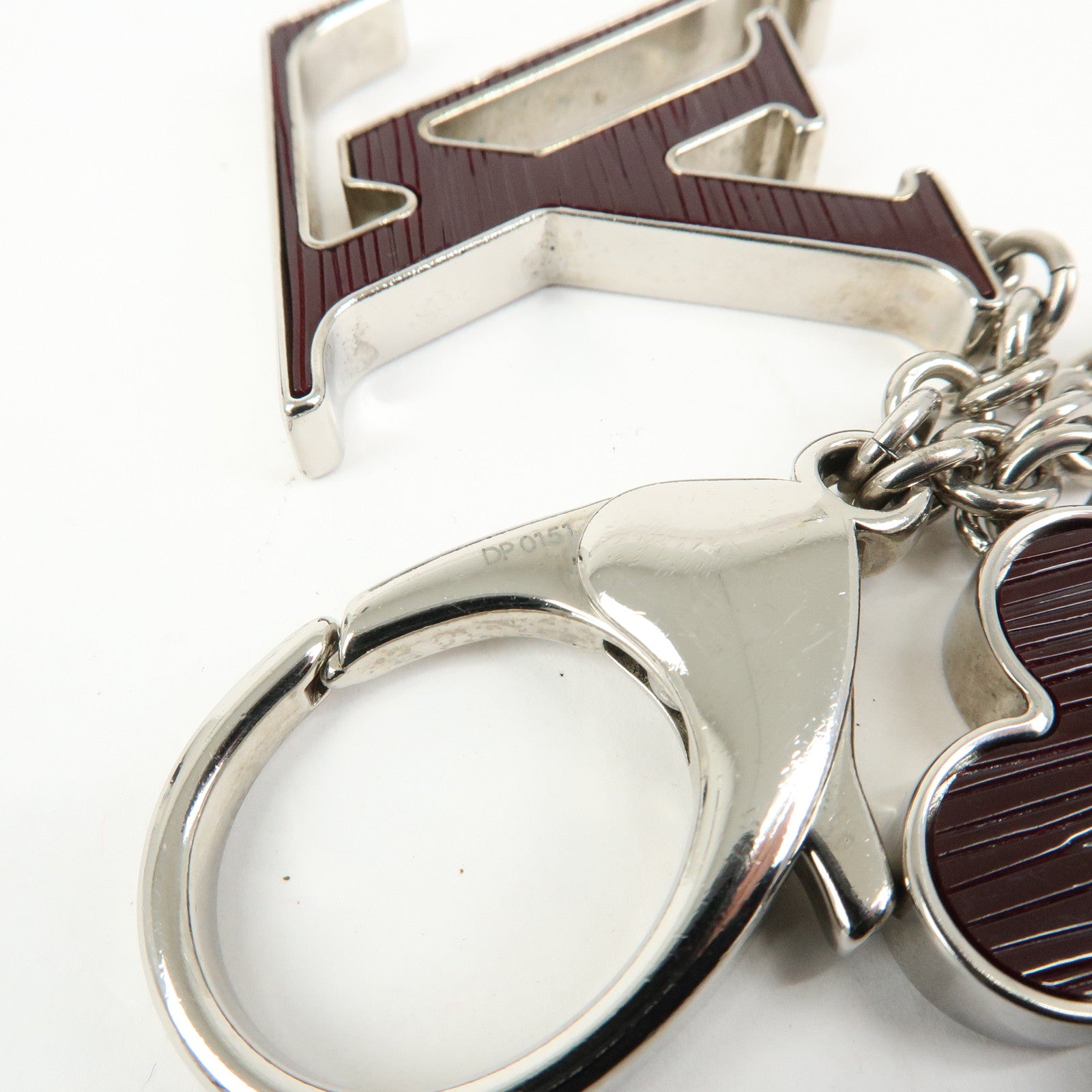 Louis Vuitton Bijou Sac Fleur Metal Bag Charm Key Holder M66368