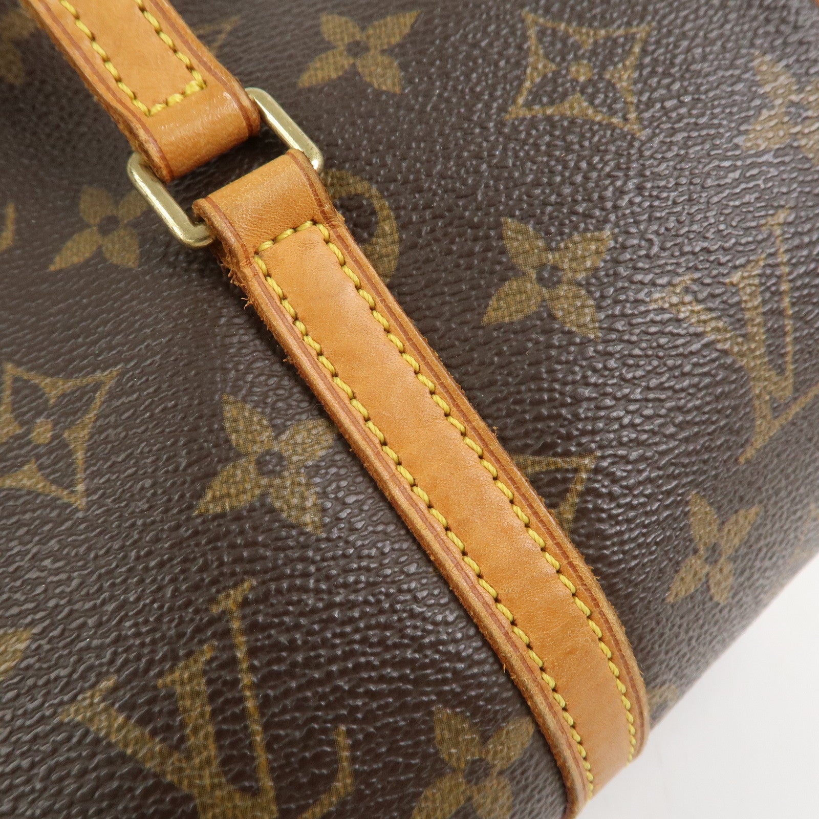 Louis Vuitton Monogram Papillon 30 Hand Bag Brown M51385