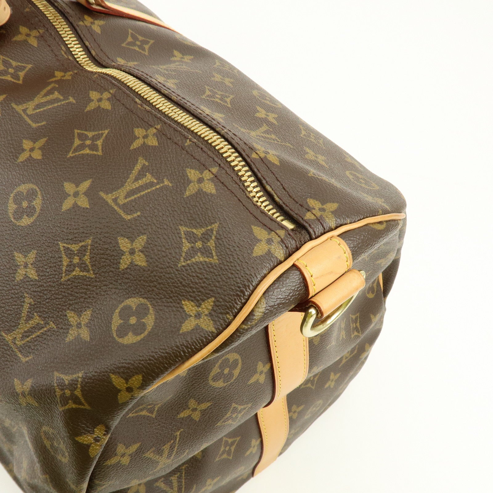 Louis Vuitton Monogram Keep All Bandouliere 60 Boston Bag M41412