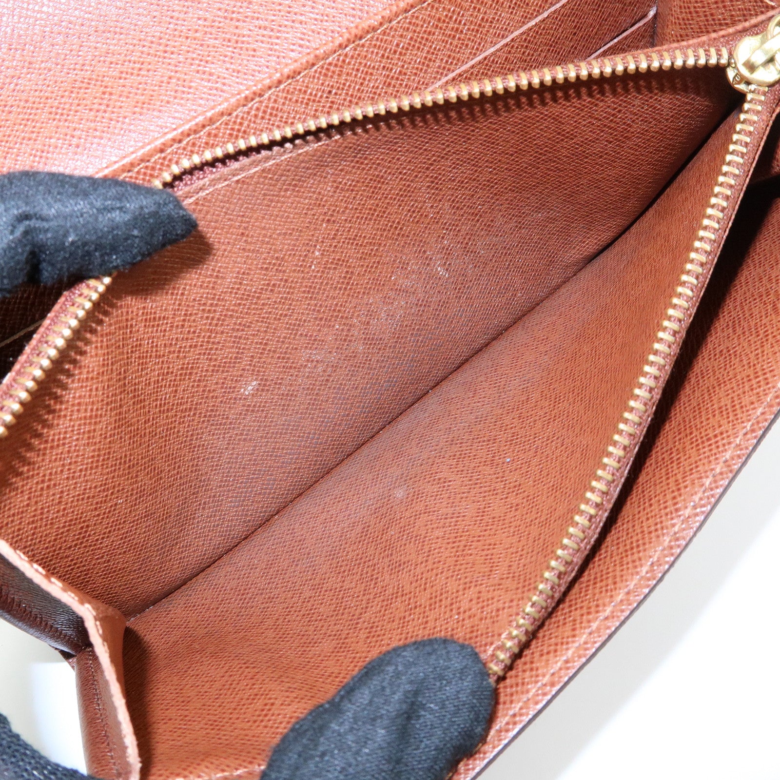 Louis Vuitton Monogram Porte Monnaie Credit Long Wallet M61726