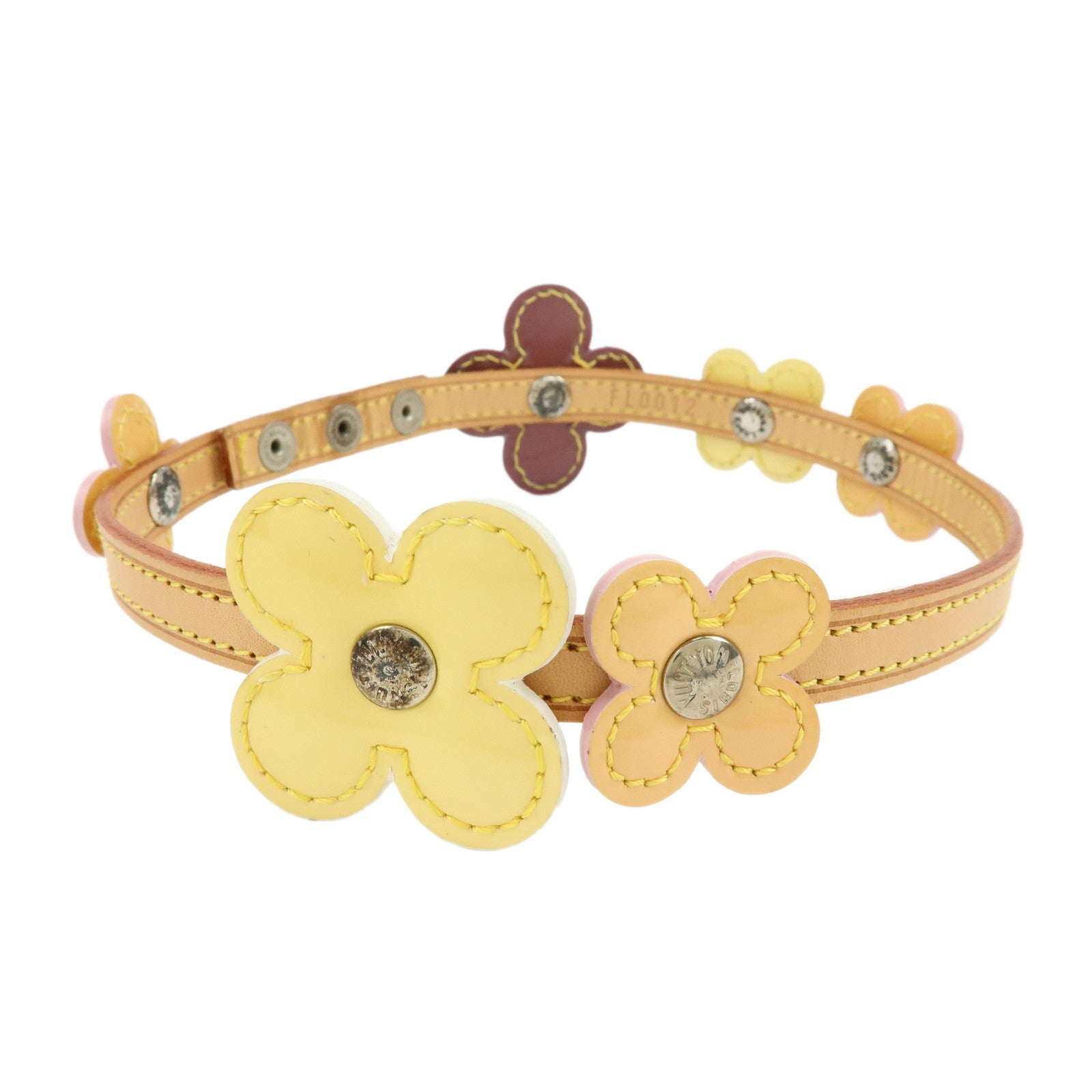 Louis Vuitton Monogram Vernis Flower Lexington Bracelet M92252