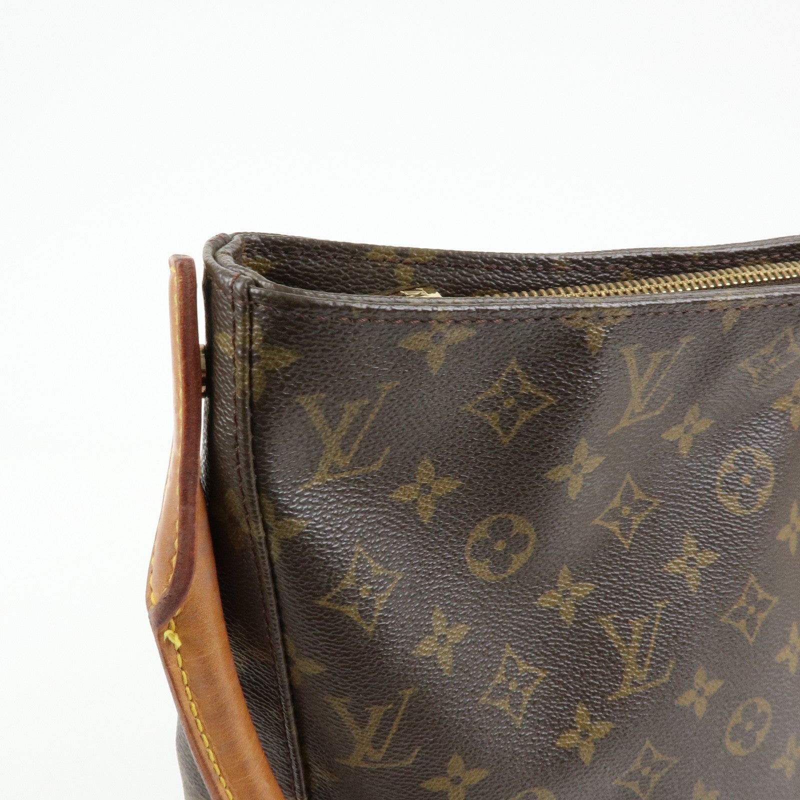 Louis Vuitton Monogram Looping GM Shoulder Bag Brown M51145