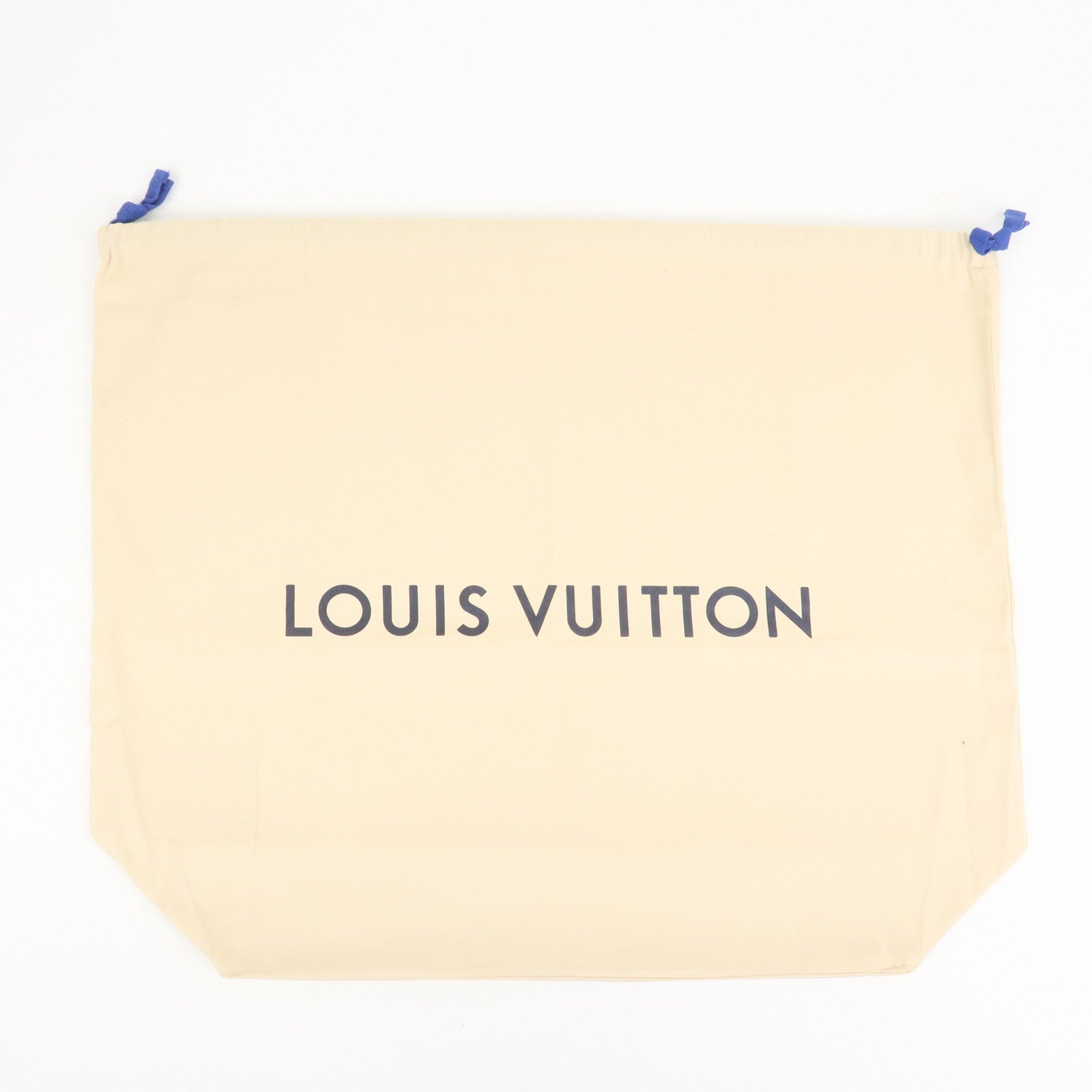 Louis Vuitton Set of 17 Dust Bag Storage Bag Flap Drawstring Beige