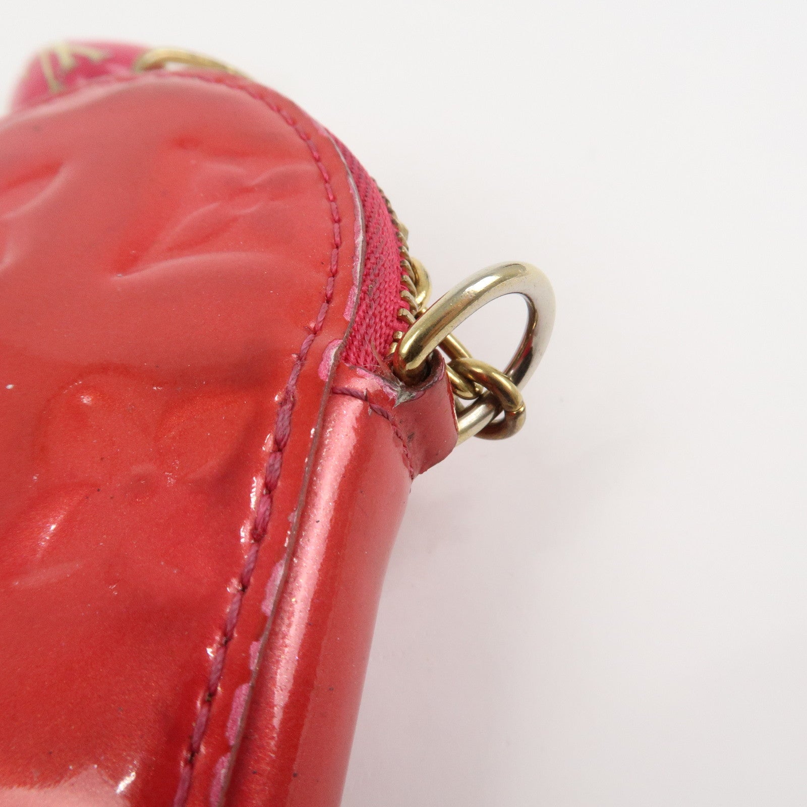Louis Vuitton Monogram Vernis Porte Monnaie Coeur Coin Case M93657