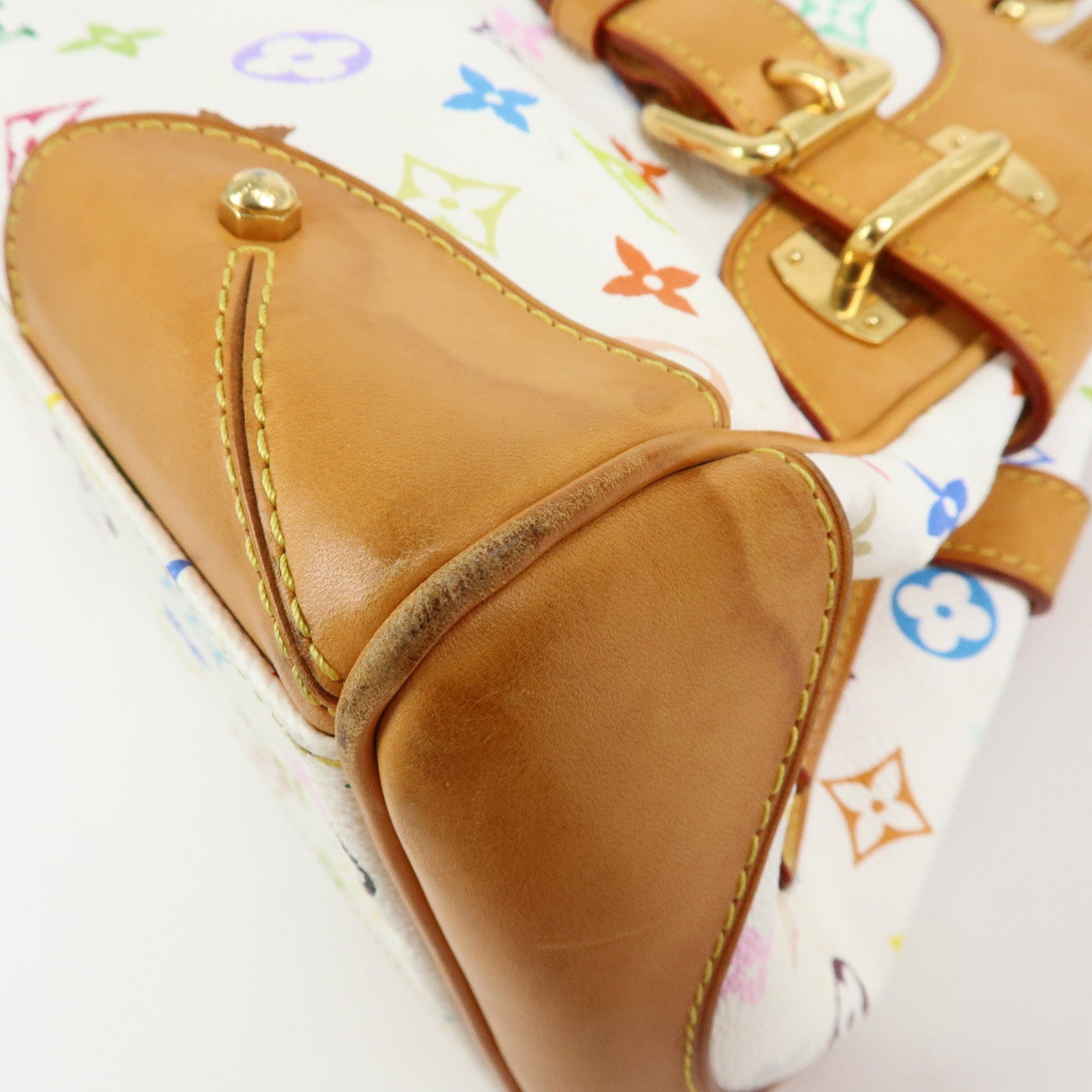 Louis Vuitton Monogram Multicolor Claudia Hand Bag Blanc M40193