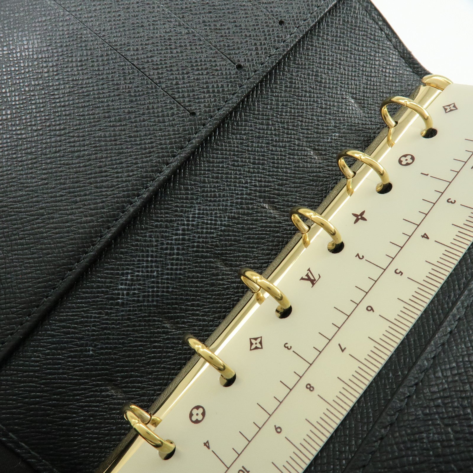 Louis Vuitton Epi Agenda PM Planner Cover Noir R20052