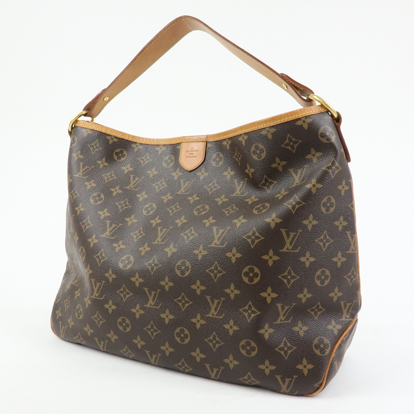 Louis Vuitton Monogram Delightful PM Shoulder Bag Brown M40352