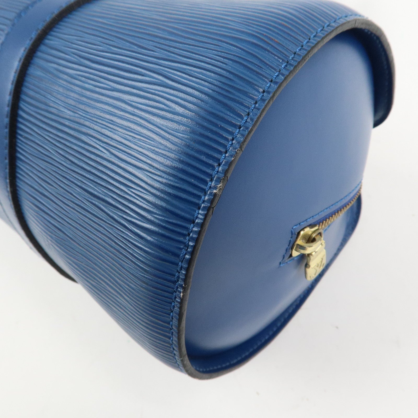 Louis Vuitton Epi Soufflot Shoulder Bag Hand Bag Toledo Blue M52225