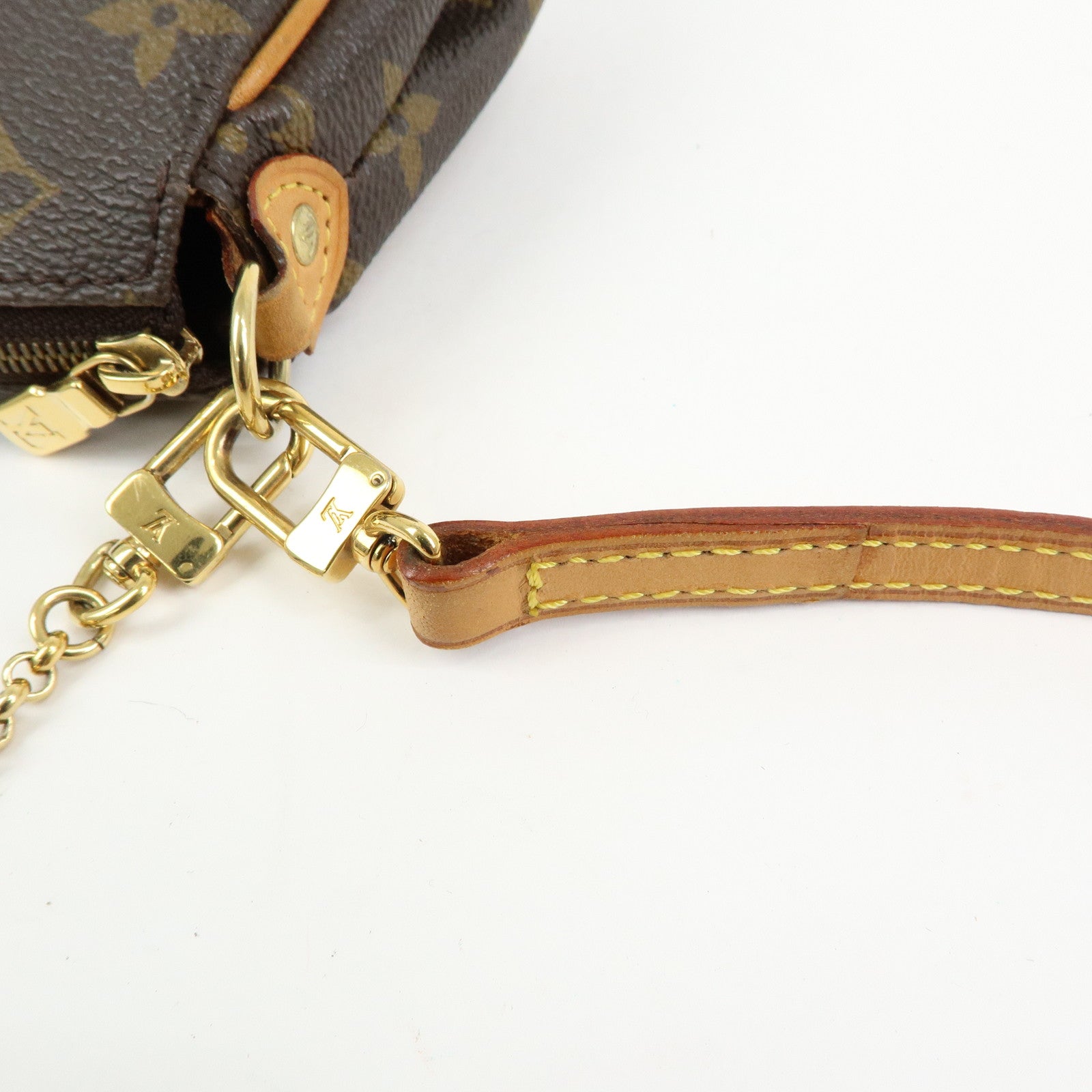 Louis Vuitton Monogram Eva 2Way Chain Shoulder Bag Brown M95567