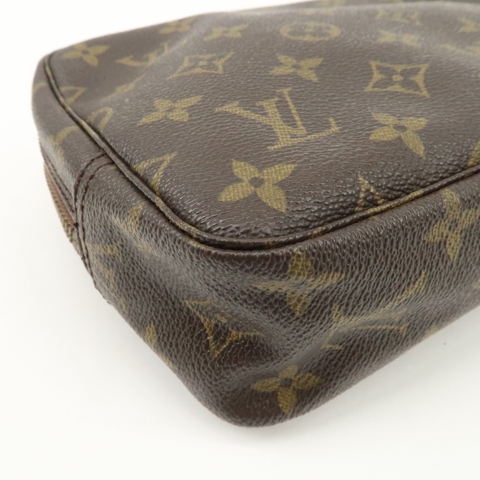Louis Vuitton Monogram Trousse Toilette 23 Pouch Brown M47524