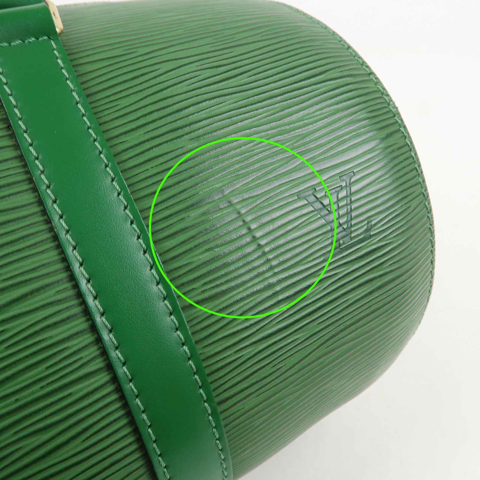 Louis Vuitton Epi Leather Soufflot Hand Bag Borneo Green M52224