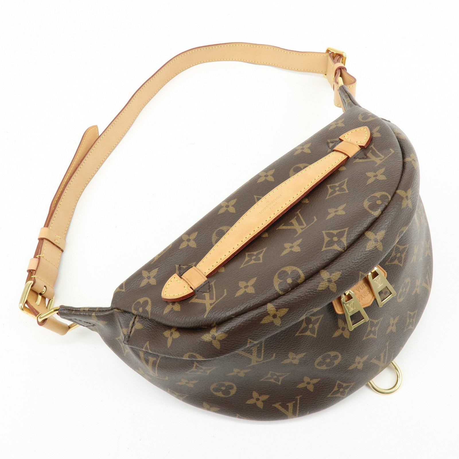 Louis Vuitton Monogram Bumbag Crossbody Shoulder Bag Brown M43644