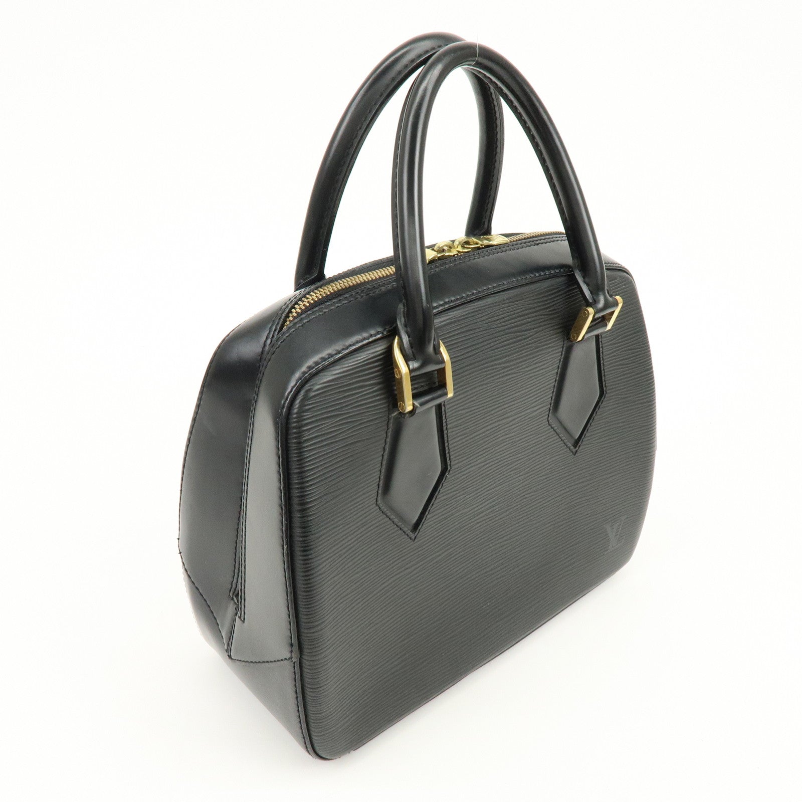 Louis Vuitton Epi Leather Sablons Hand Bag Noir Black M52042