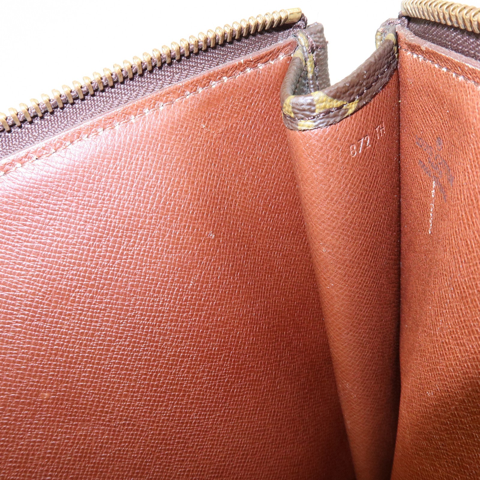 Louis Vuitton Monogram Posh Documents Clutch Bag Brown M53456