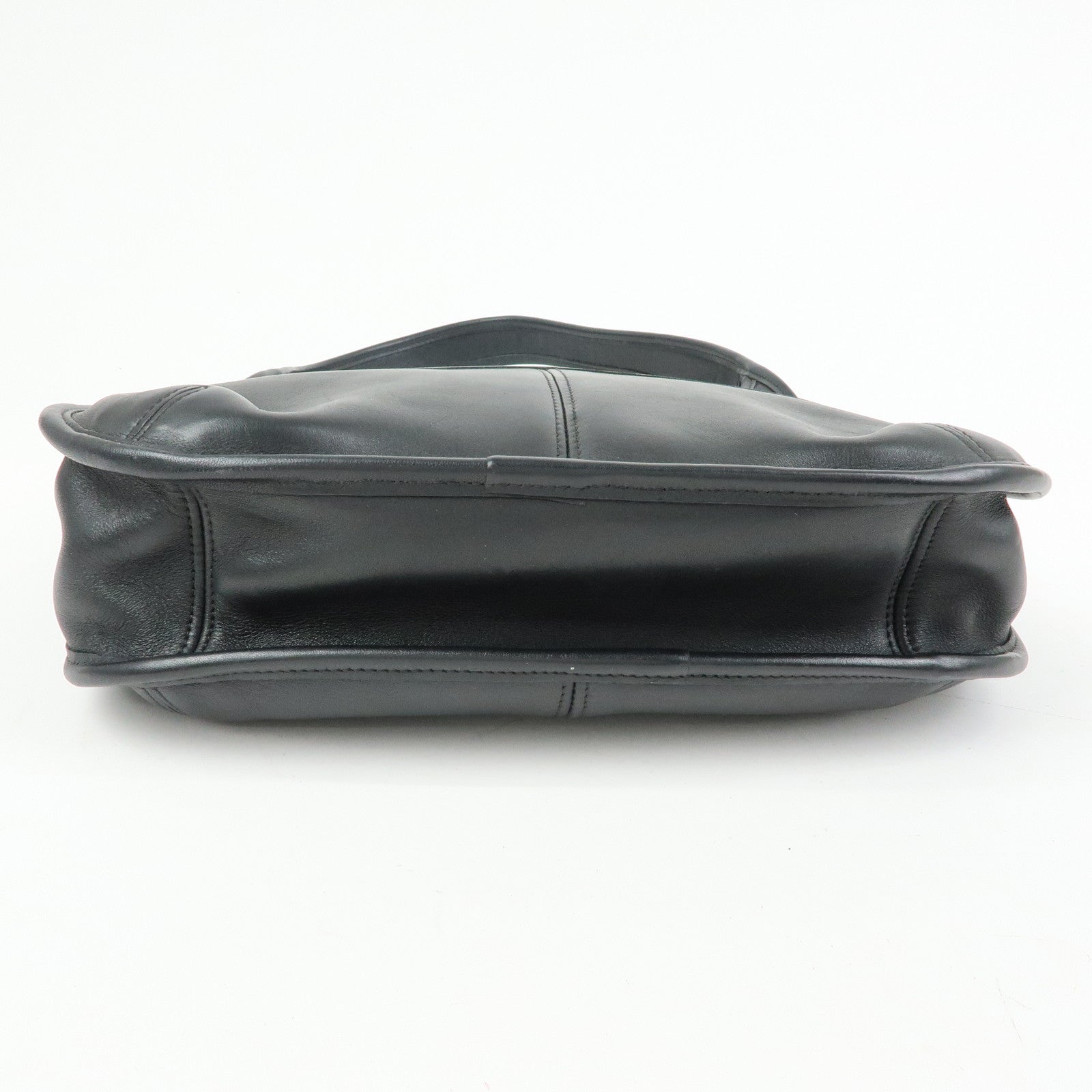 COACH Ergo Leather Shoulder Bag Hand Bag Black