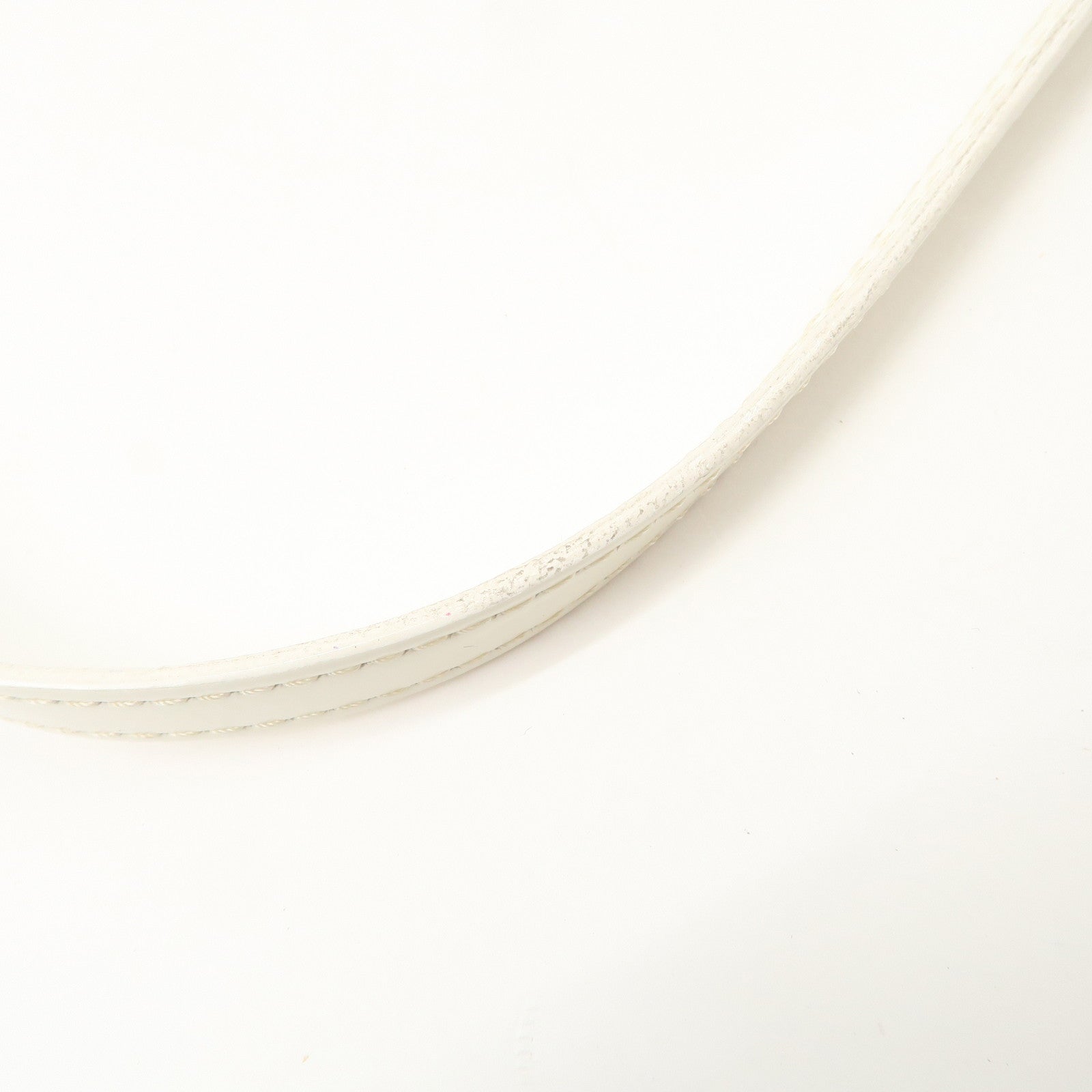 Christian Dior Trotter PVC Leather Saddle Pouch Hand Bag Pink White