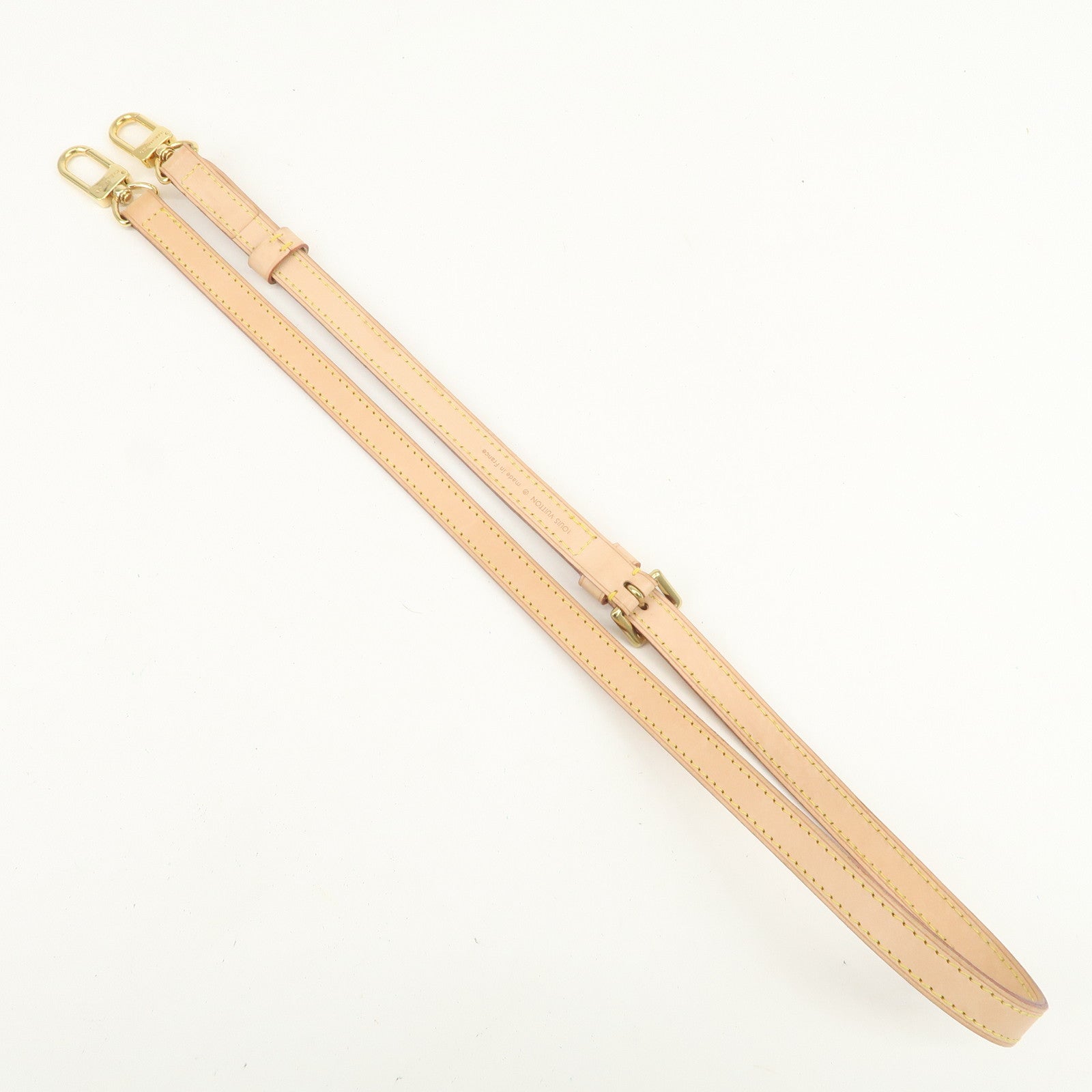 Louis Vuitton Adjustable Leather Shoulder Strap 120cm 1.6cm J52312