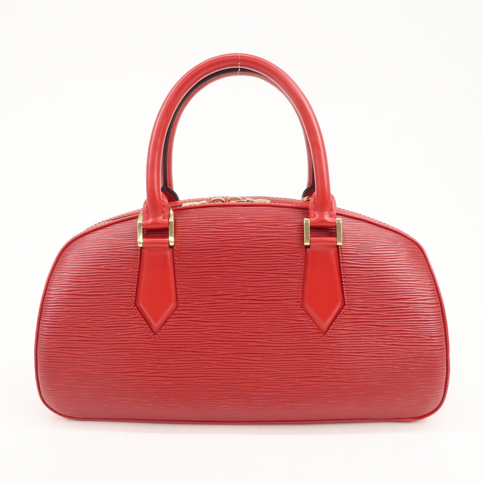 Louis Vuitton Epi Leather Jasmine Hand Bag Castilian Red M52087
