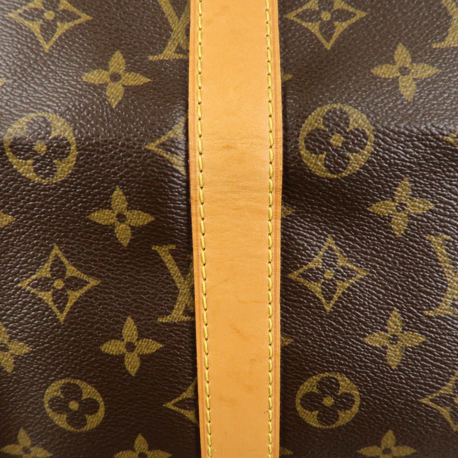 Louis Vuitton Monogram Keep All Bandouliere 55 Boston Bag M41414