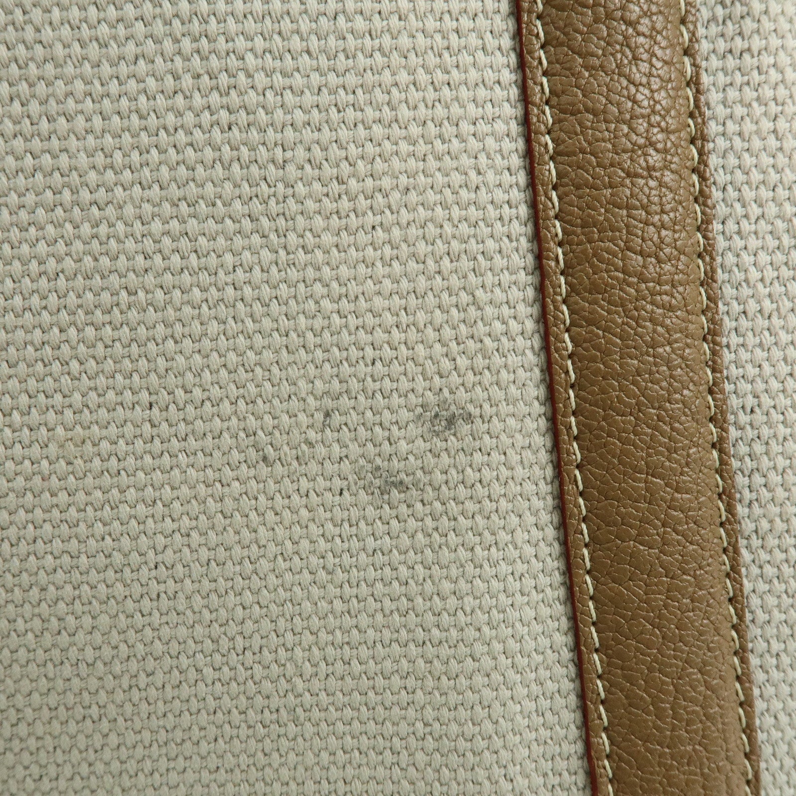 Louis Vuitton Antigua Poaplum GM Canvas Leather Tote Bag M48831