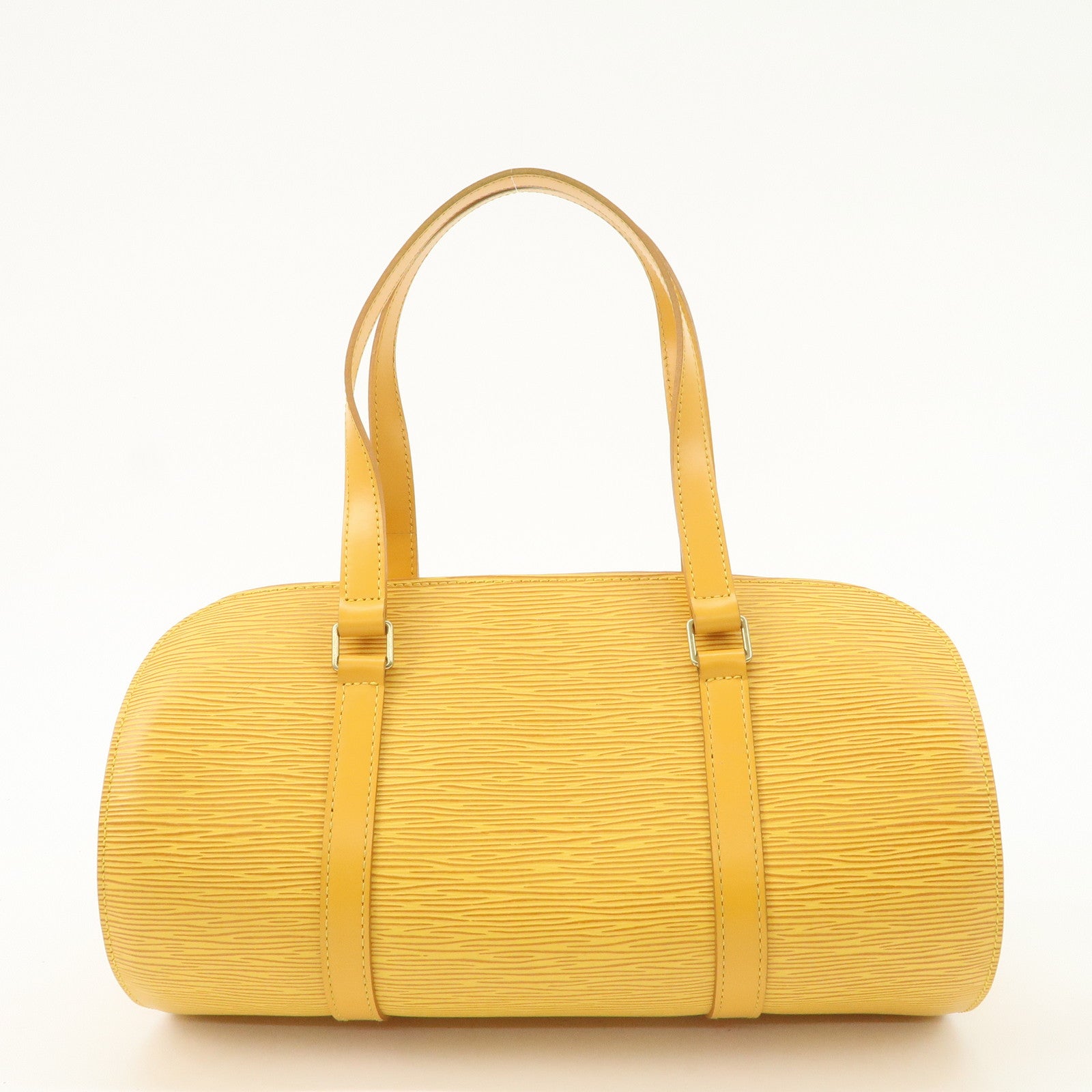 Louis Vuitton Soufflot Epi Leather Shoulder Bag Yellow M52229