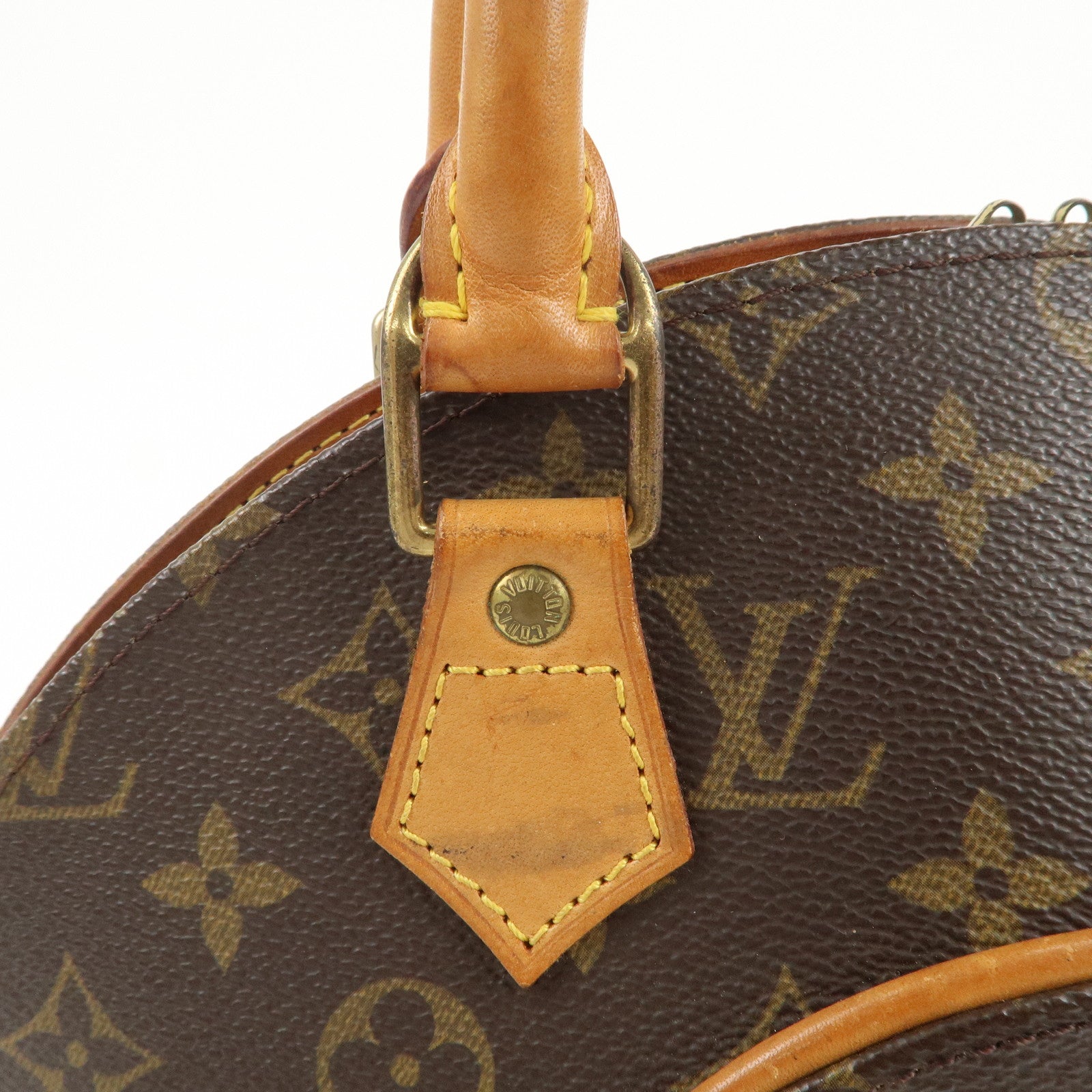 Louis Vuitton Monogram Ellipse PM Hand Bag Brown M51127
