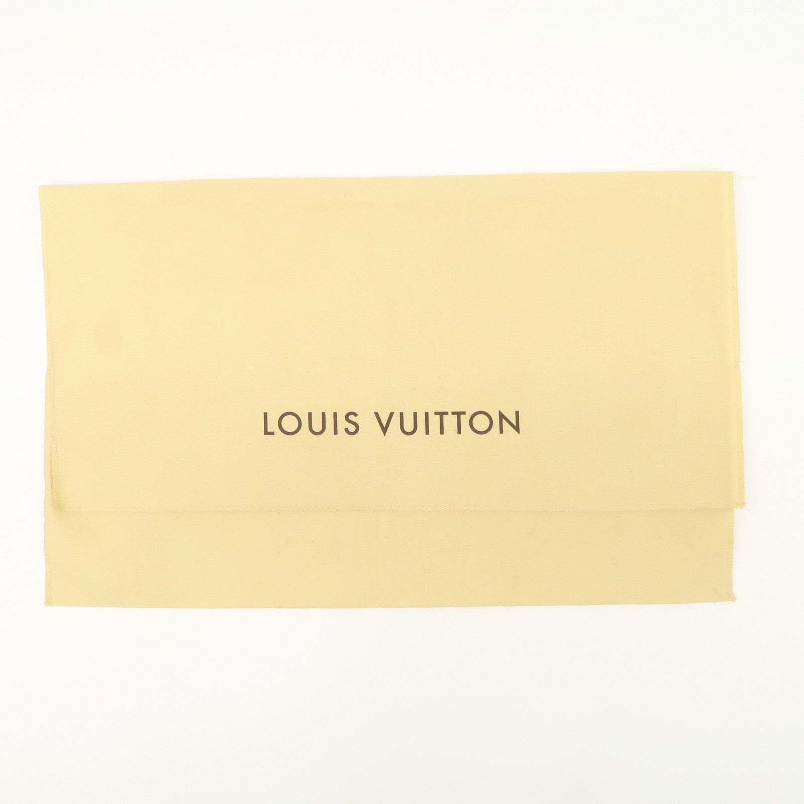 Louis Vuitton Set of 11 Dust Bag Storage Bag Flap Style Beige