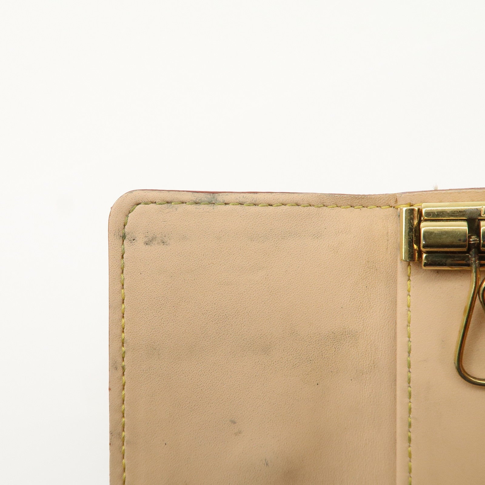 Louis Vuitton Monogram Multicolor Multiclés 4 Key Case Blanc M60043 Used