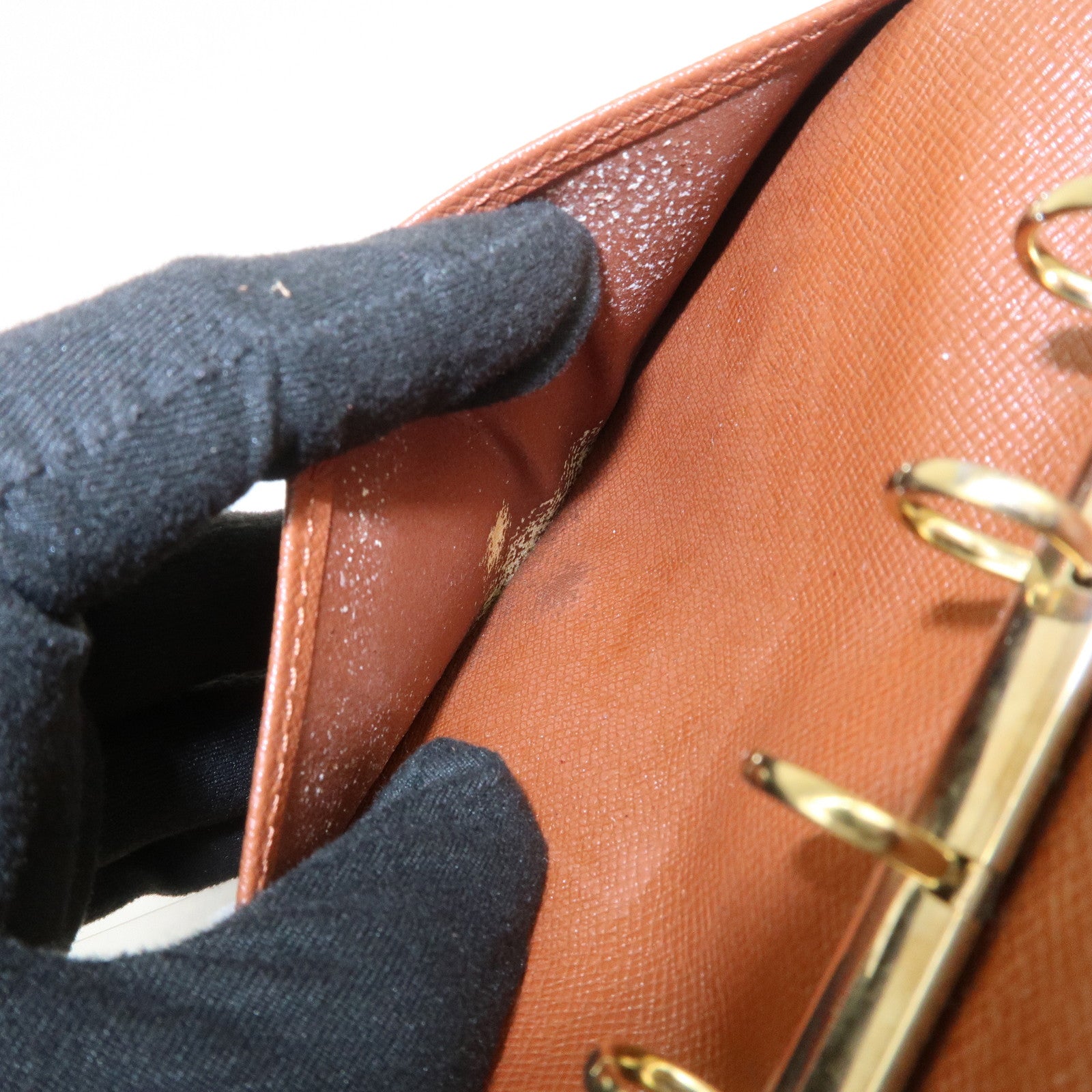 Louis Vuitton Monogram Canvas Agenda PM Planner Cover Brown R20005