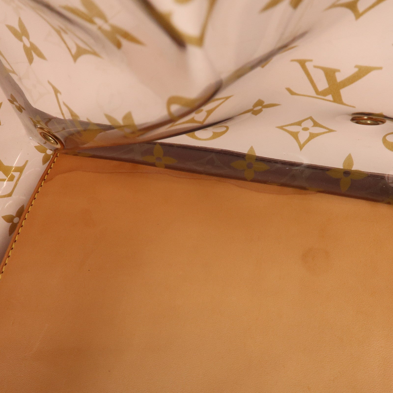 Louis Vuitton Monogram Cabas Cruise Vinyl Tote Bag Brown M50500