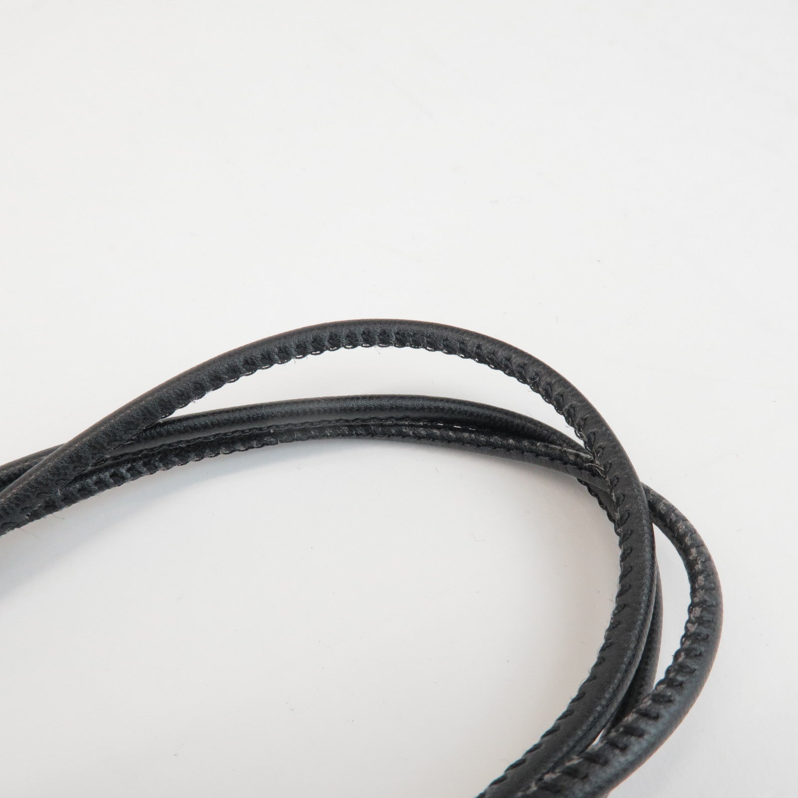 JIL SANDER Tangle Leather Shoulder Bag Crossbody Bag Black