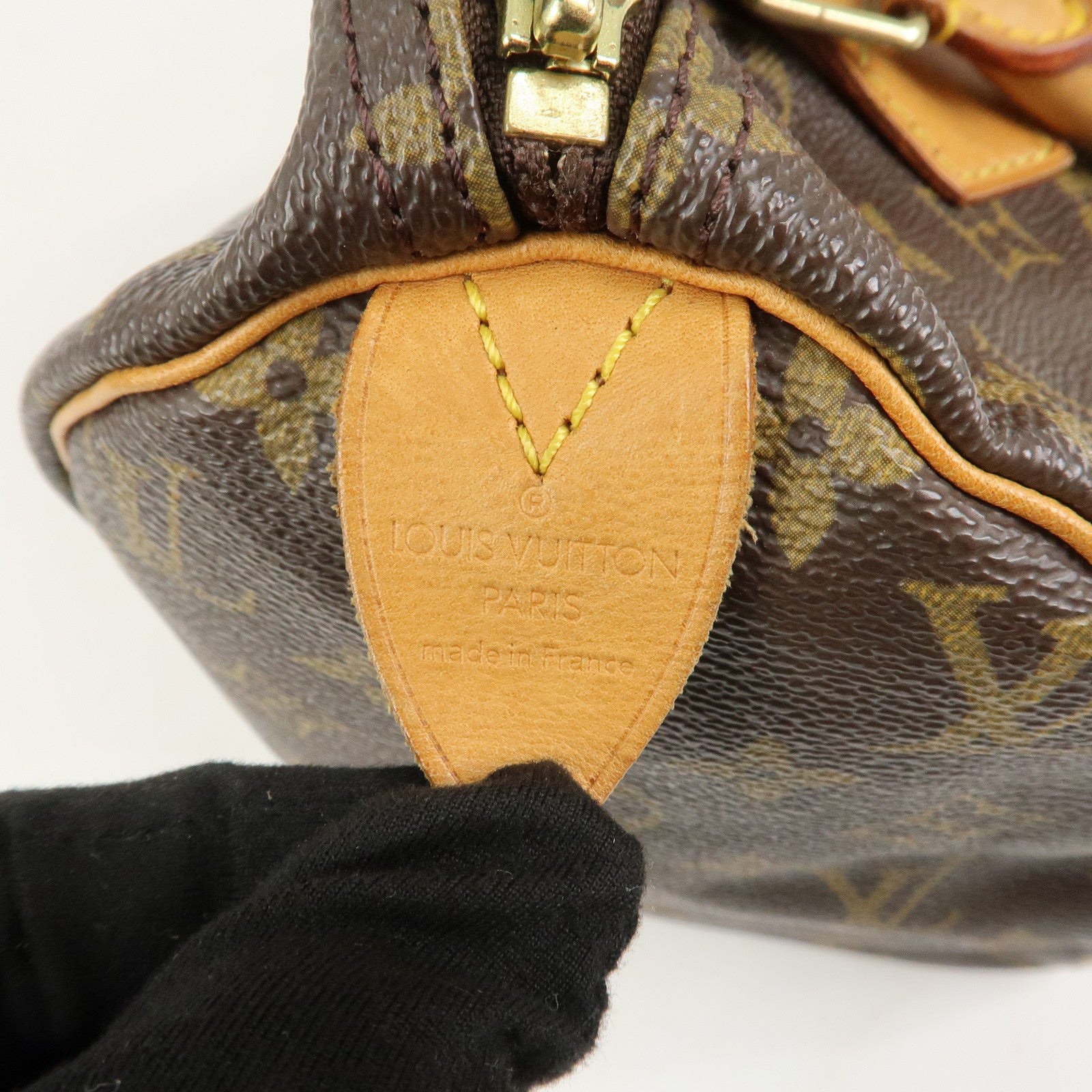 Louis Vuitton Monogram Speedy 30 Boston Bag Hand Bag Brown M41526