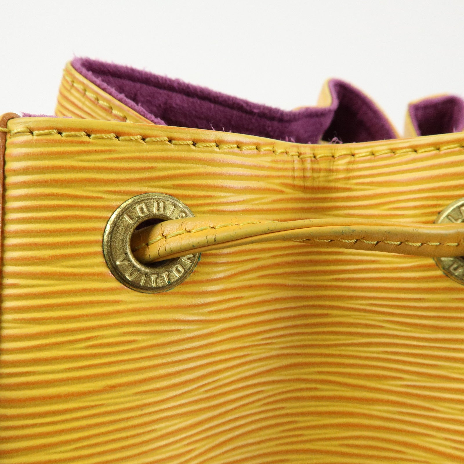 Louis Vuitton Epi Noe Leather Shoulder Bag Tassili Yellow M44009