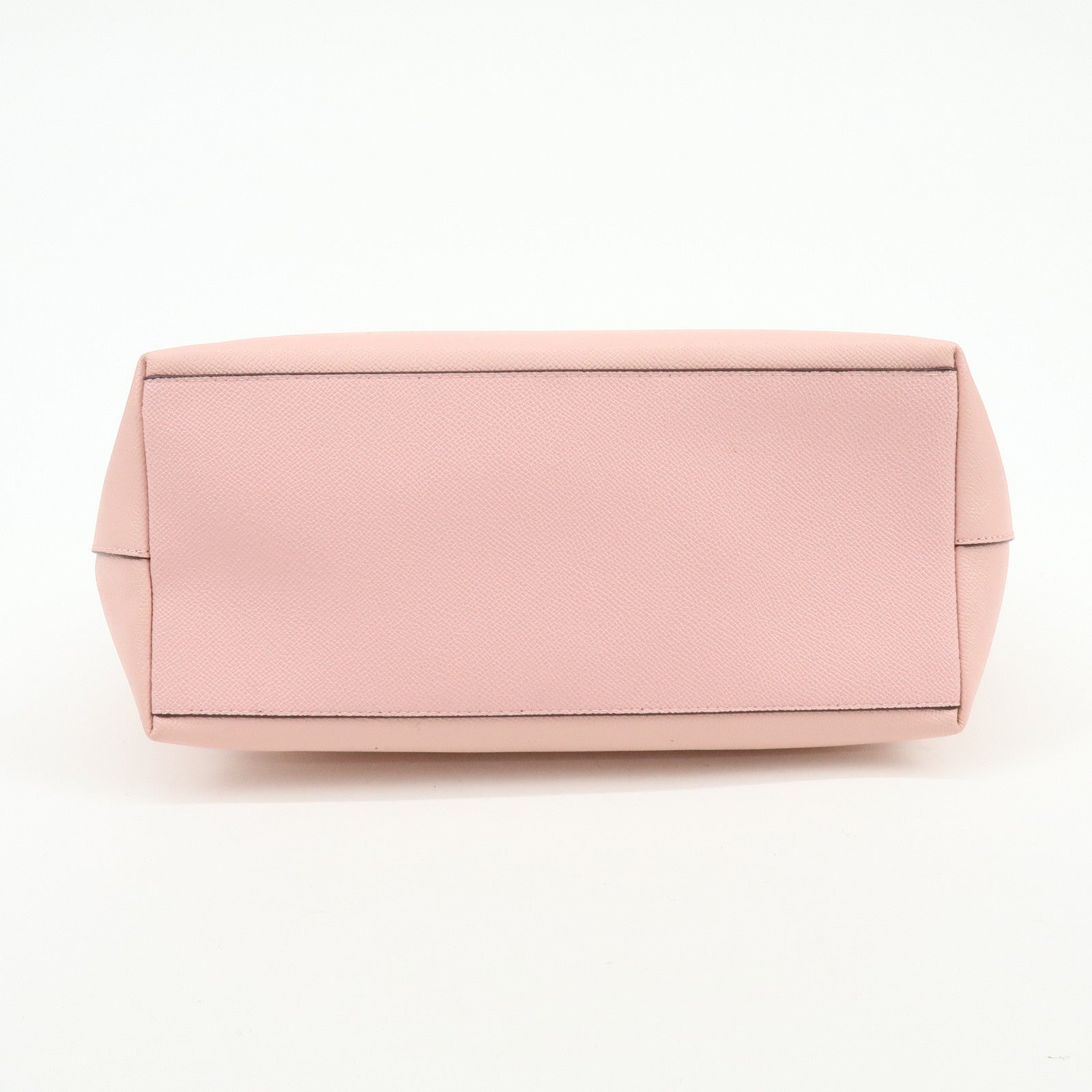 COACH Leather Tote Bag Shoulder Bag Pink F58846