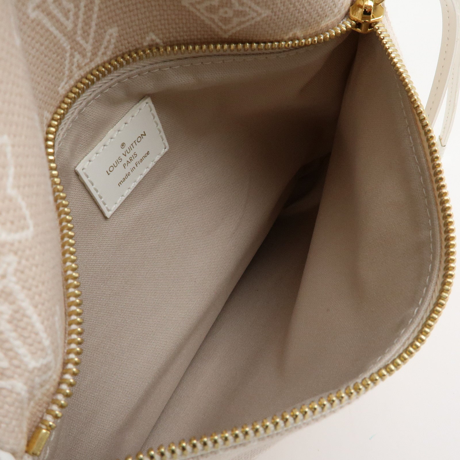 Louis Vuitton Monogram Beach Line Cabas Ipanema GM Sable M95986