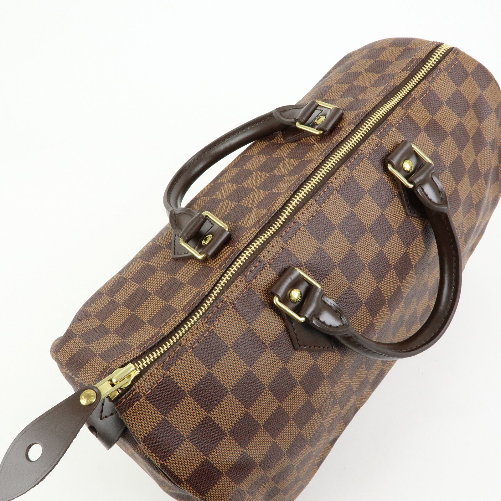 Louis Vuitton Damier Ebene Speedy 30 Boston Bag Hand Bag N41531