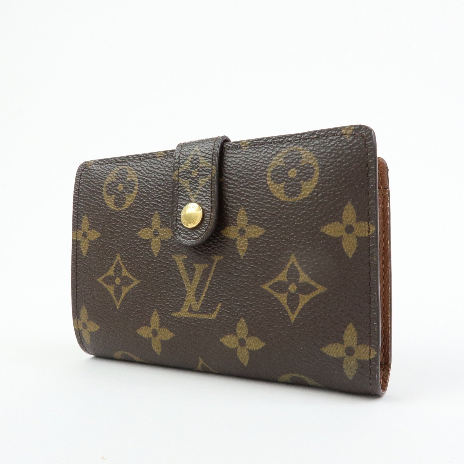 Louis Vuitton Monogram Portefeuille Viennois Compact Wallet M61674