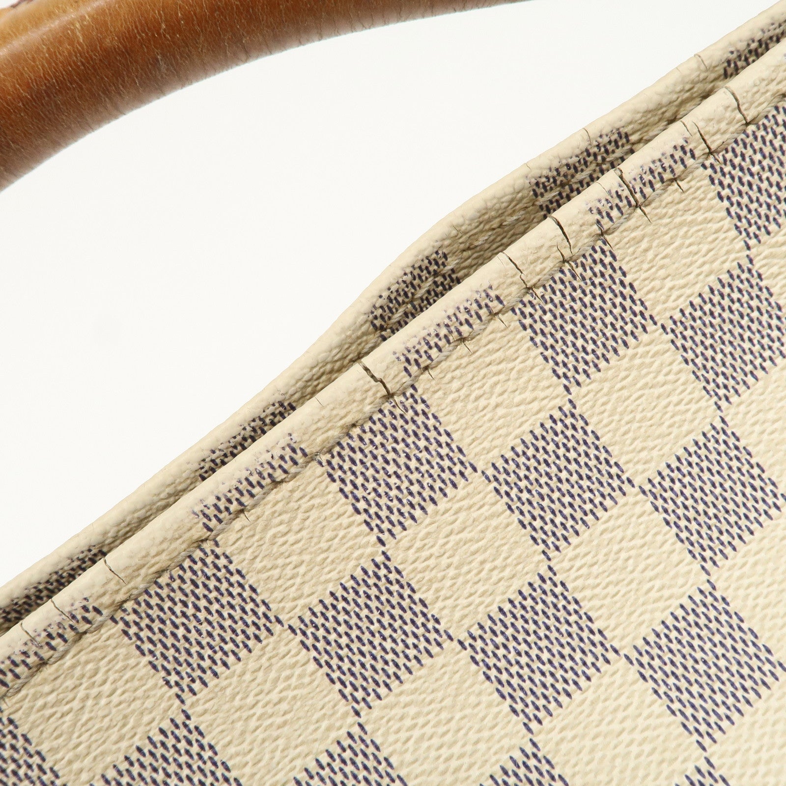 Louis Vuitton Damier Azur Canvas Artsy MM Shoulder Bag N41174 Used