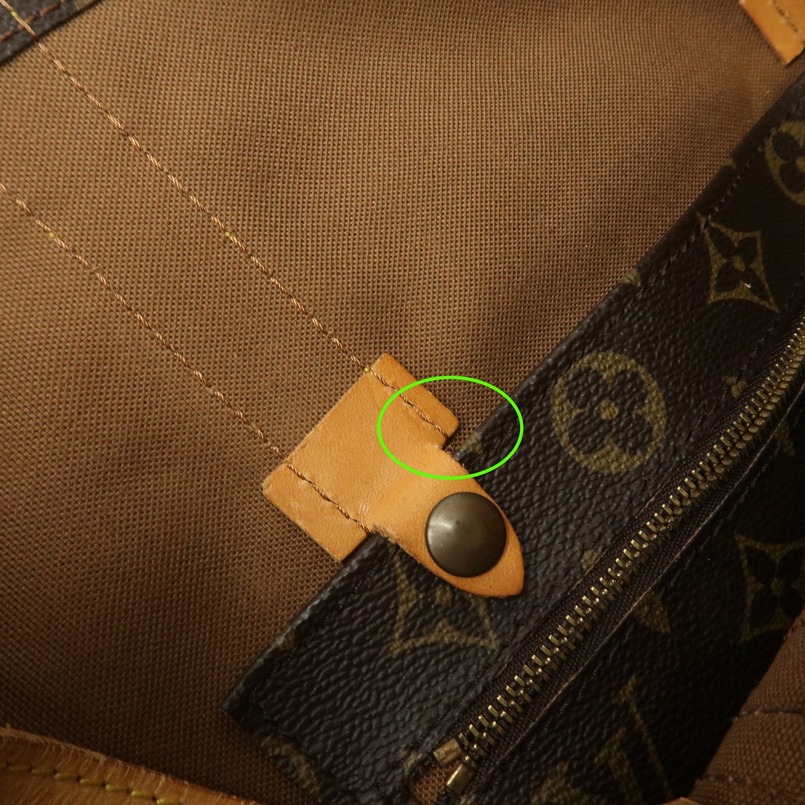 Louis Vuitton Monogram Randonnee GM Shoulder Bag Brown M42244