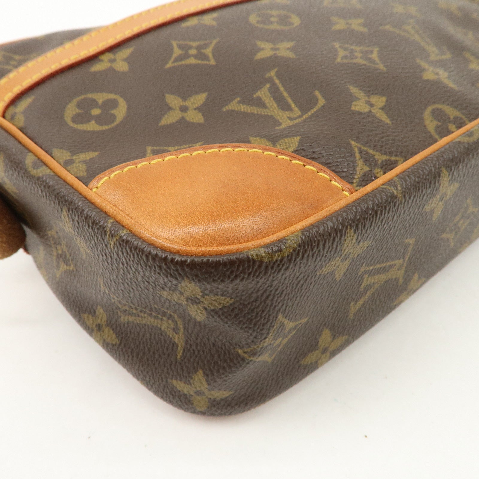 Louis Vuitton Monogram Compiegne 28 Pouch Clutch Bag Brown M51845 Used