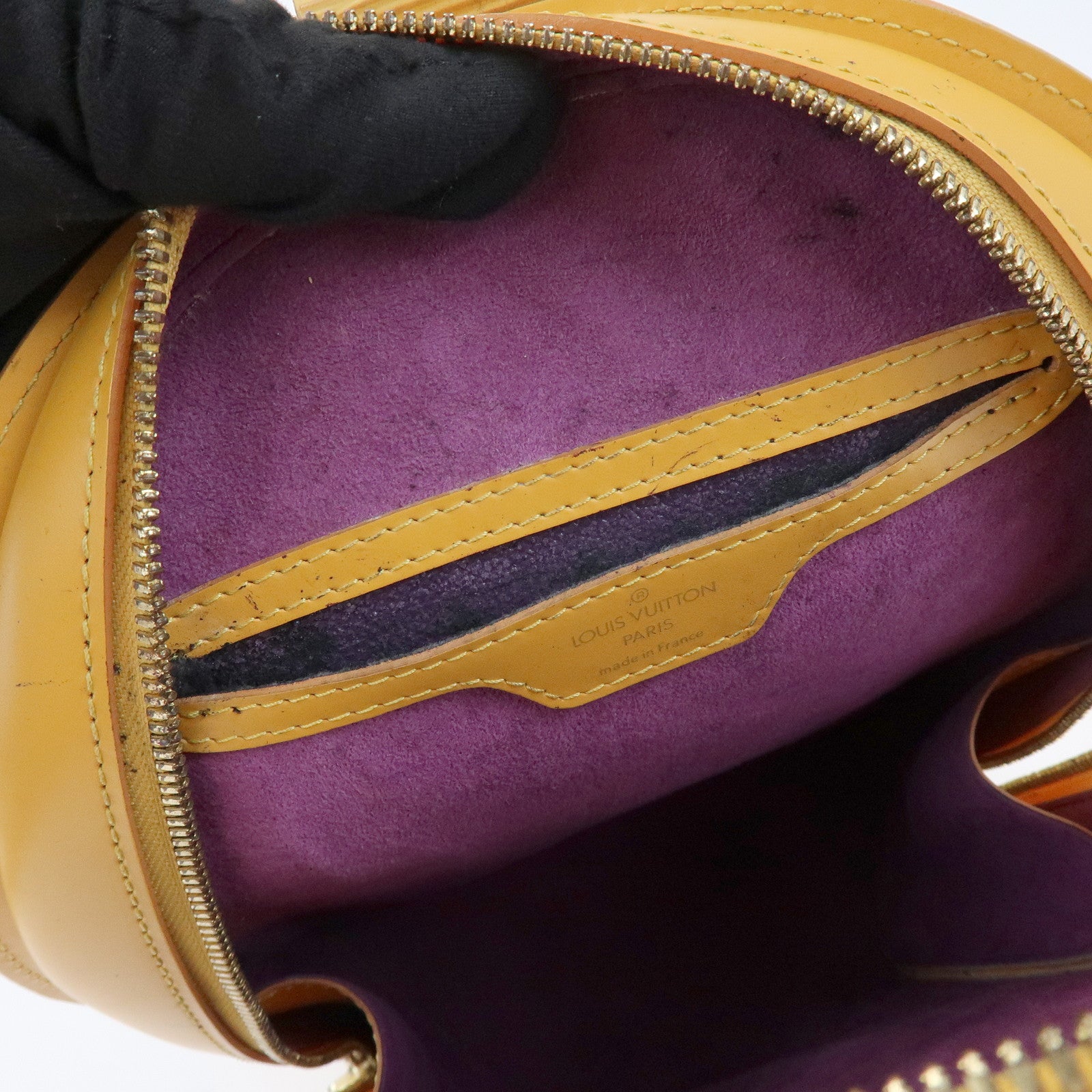 Louis Vuitton Epi Mabillon Backpack Tassili Yellow M52239