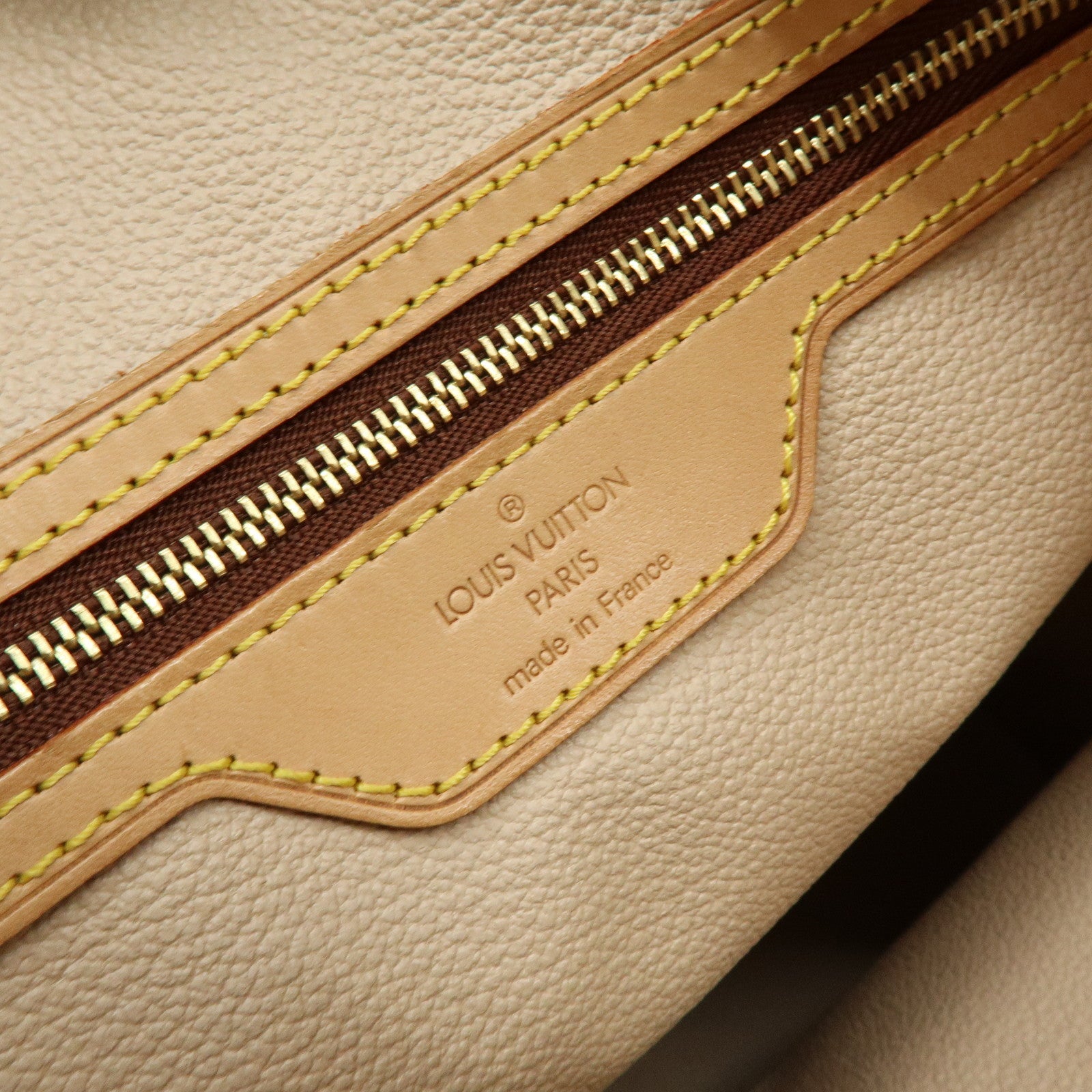 Louis Vuitton Monogram Canvas Bucket PM Hand Bag Brown M42238