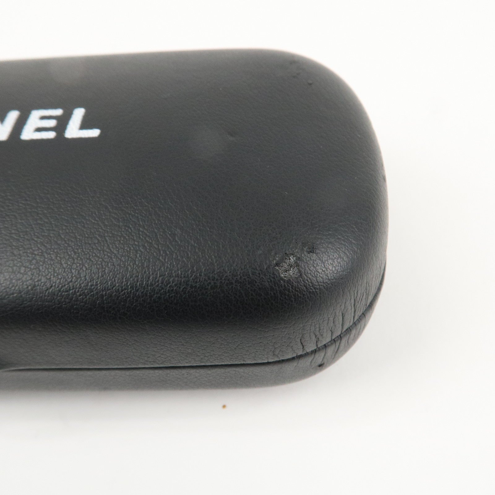 CHANEL COCO Mark Plastic Sunglasses Brown 01452 91235 Used