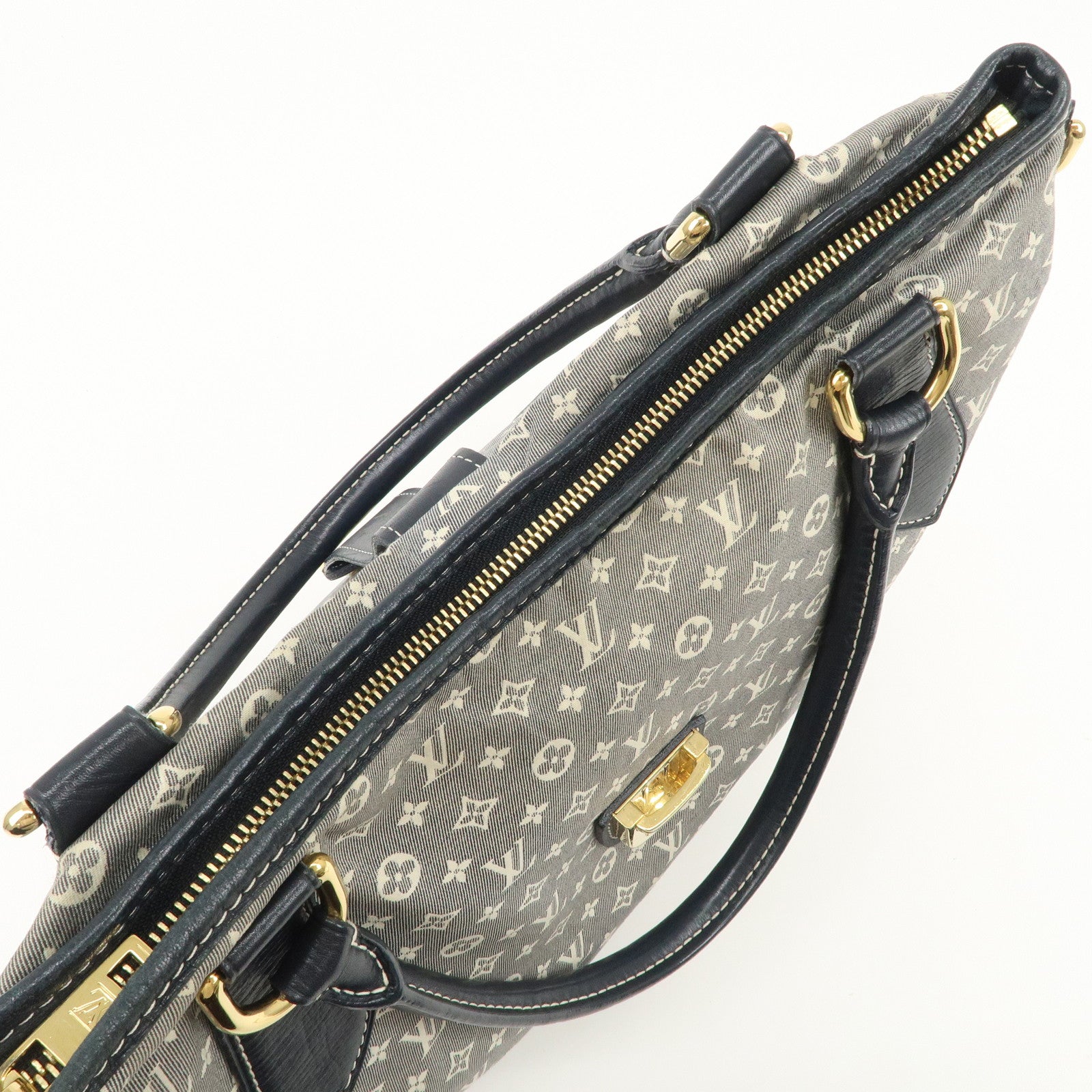 Louis Vuitton Monogram Idylle Elegie 2Way Tote Bag Encre Blue M56697 Used