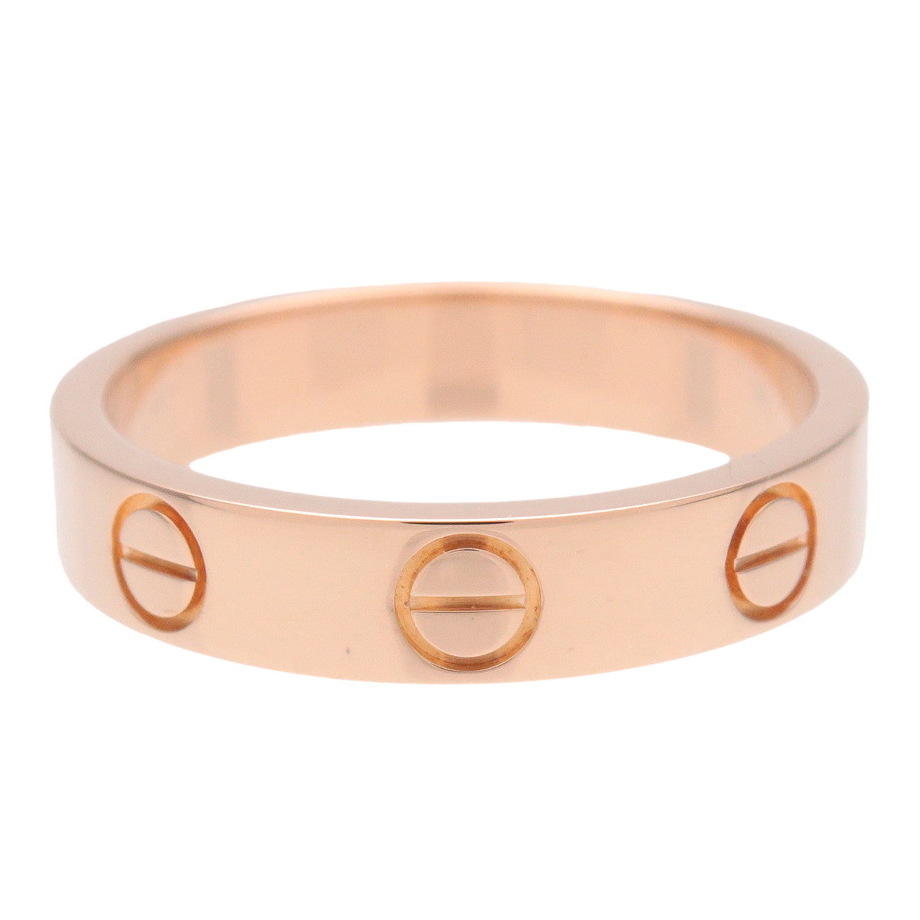 Cartier Mini Love Ring K18 750PG Rose Gold #48 US4.5 EU48 HK9.5