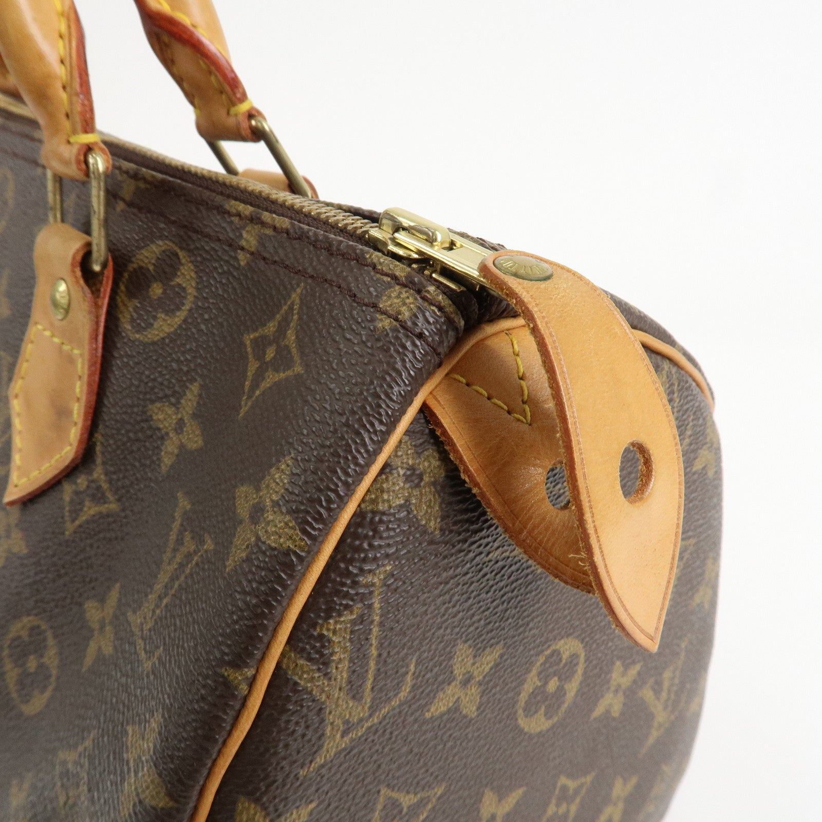 Louis Vuitton Monogram Speedy 30 Boston Bag Hand Bag Brown M41526