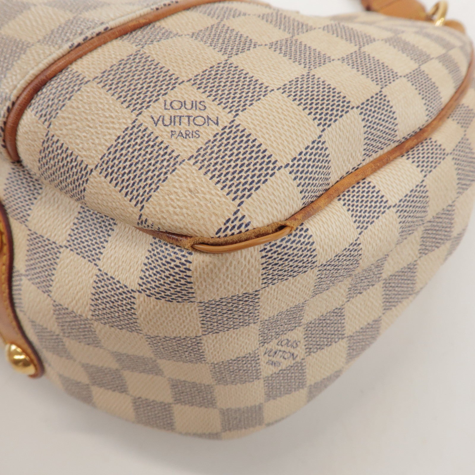 Louis Vuitton Damier Azur Canvas Galliera PM Shoulder Bag N55215