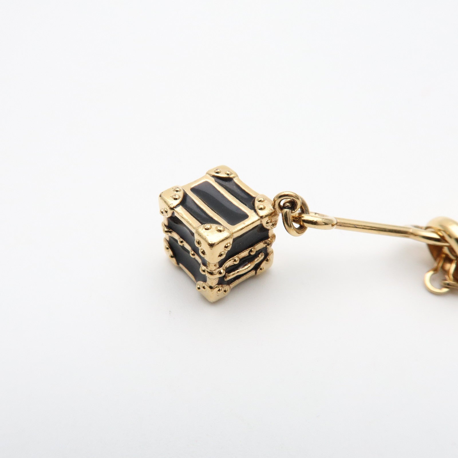 Louis Vuitton Monogram Mini Collier Chaine EggTrunk Necklace M68933
